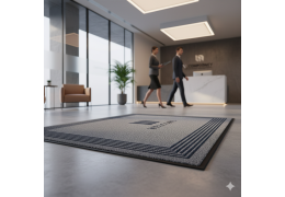 Tapis d'accueil pour bureaux : soigner l'image de votre entreprise dès l'entrée Tapis d'accueil pour bureaux : soigner l'image de votre entreprise dès l'entrée